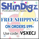 Save 10% on all ShindigZ.com orders